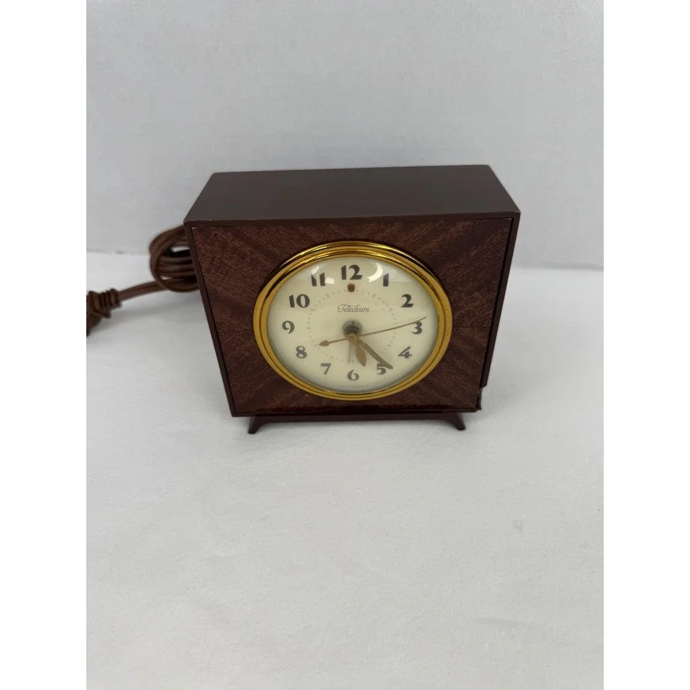 Vtg 1950's Telechron General Electric 